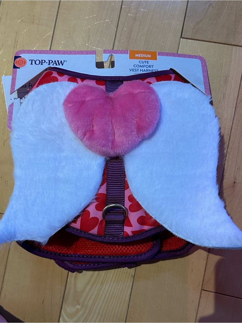 New Top Paw dog pet Plush Wing Harness - angel costume